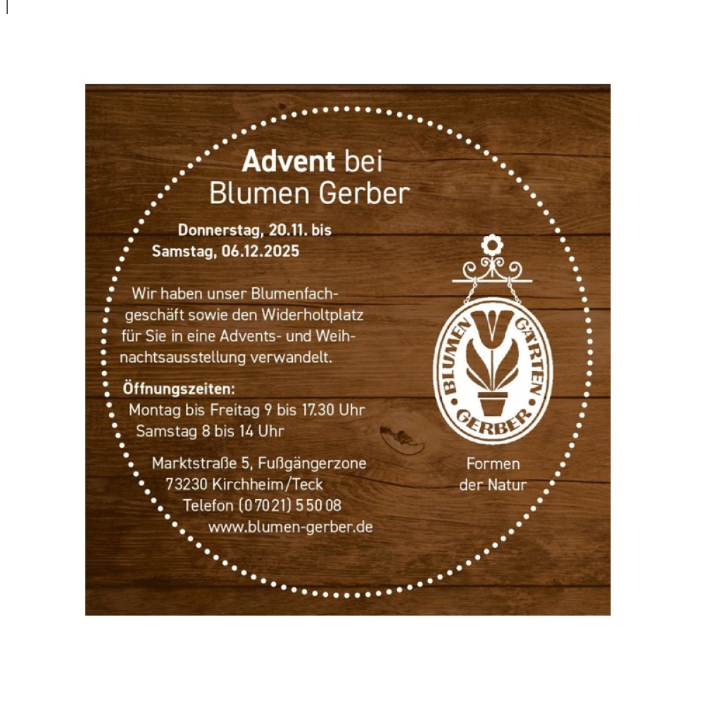 Erst eins, dann zwei, dann drei, dann vier...