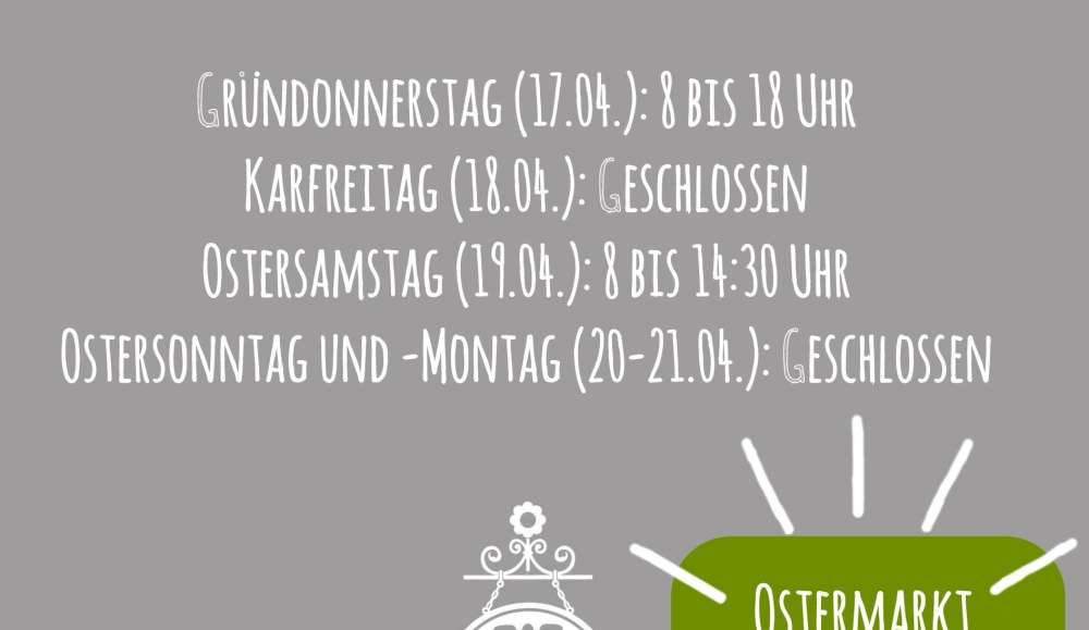 Frohe Ostern!